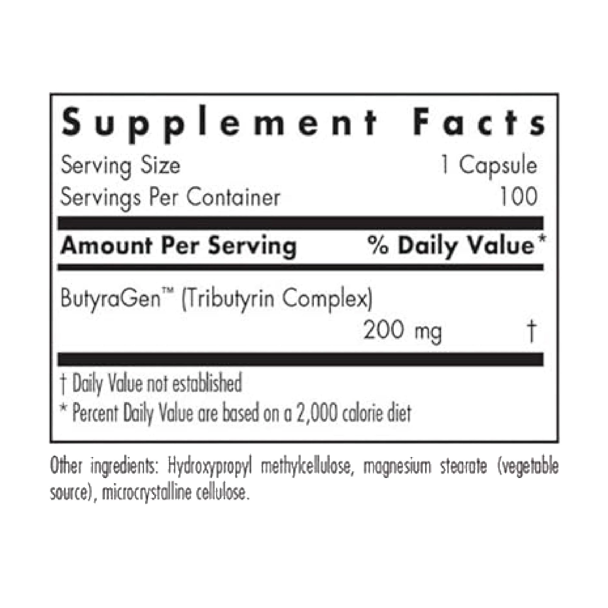 Foto 6 pulgar | Supplement Allergy Research Group, Butirato De Butireno, 100 Cápsulas - Venta Internacional.