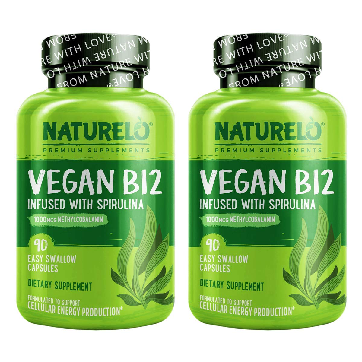 Foto 2 pulgar | Suplemento Naturelo Vegan B12 Metilb12 1000 Mcg 180 Cápsulas - Venta Internacional.