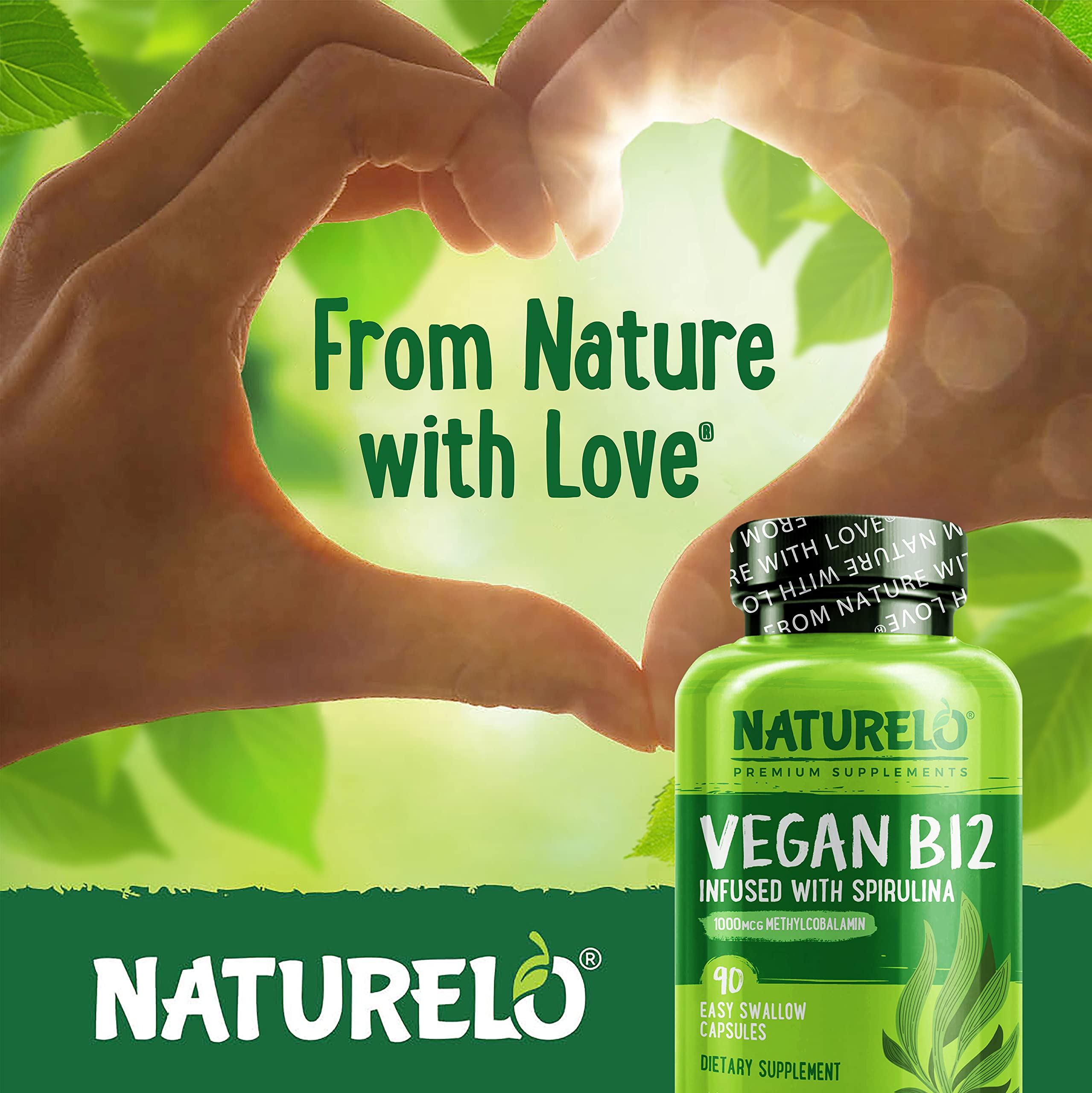 Foto 8 pulgar | Suplemento Naturelo Vegan B12 Metilb12 1000 Mcg 180 Cápsulas - Venta Internacional.