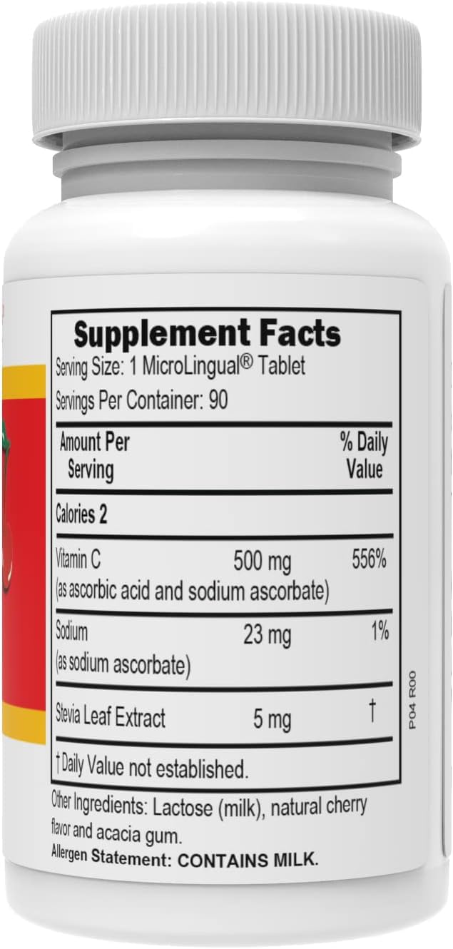 Foto 3 pulgar | Tabletas De Vitamina C Superior Source, 500 Mg, Microlingual, 90 Unidades - Venta Internacional.