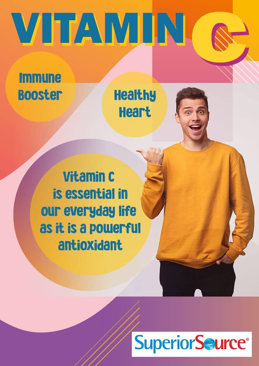 Foto 8 pulgar | Tabletas De Vitamina C Superior Source, 500 Mg, Microlingual, 90 Unidades - Venta Internacional.