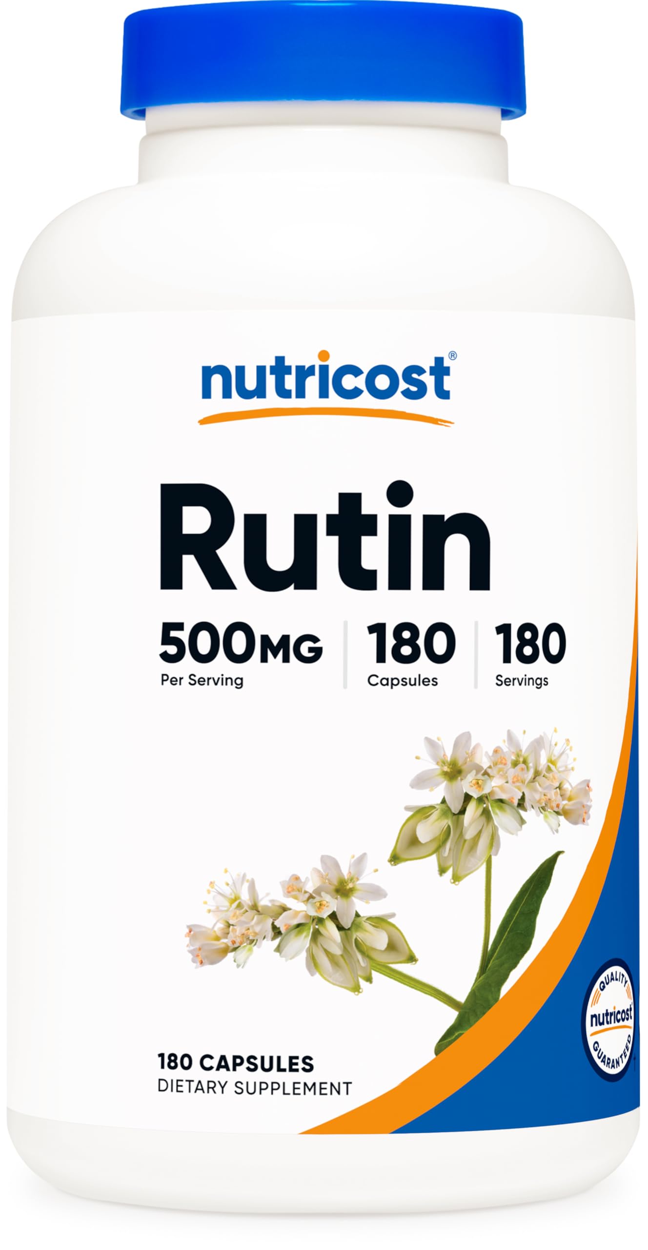 Foto 2 pulgar | Suplemento Nutricost Rutin 500 Mg 180 Cápsulas Sin Gluten - Venta Internacional.