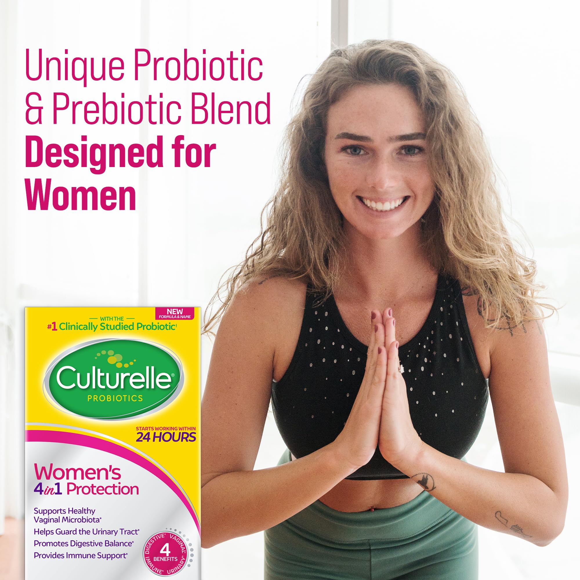 Foto 8 pulgar | Suplementos Culturelle Probiótico Diario 4 en 1 para Mujer 30 Cápsulas - Venta Internacional