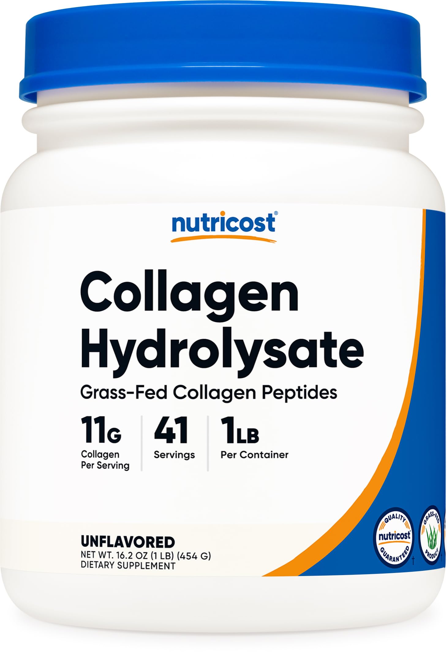 Foto 2 pulgar | Colágeno En Polvo Nutricost Para Bovinos Alimentados Con Pasto, 454 G, Sin Sabor - Venta Internacional.
