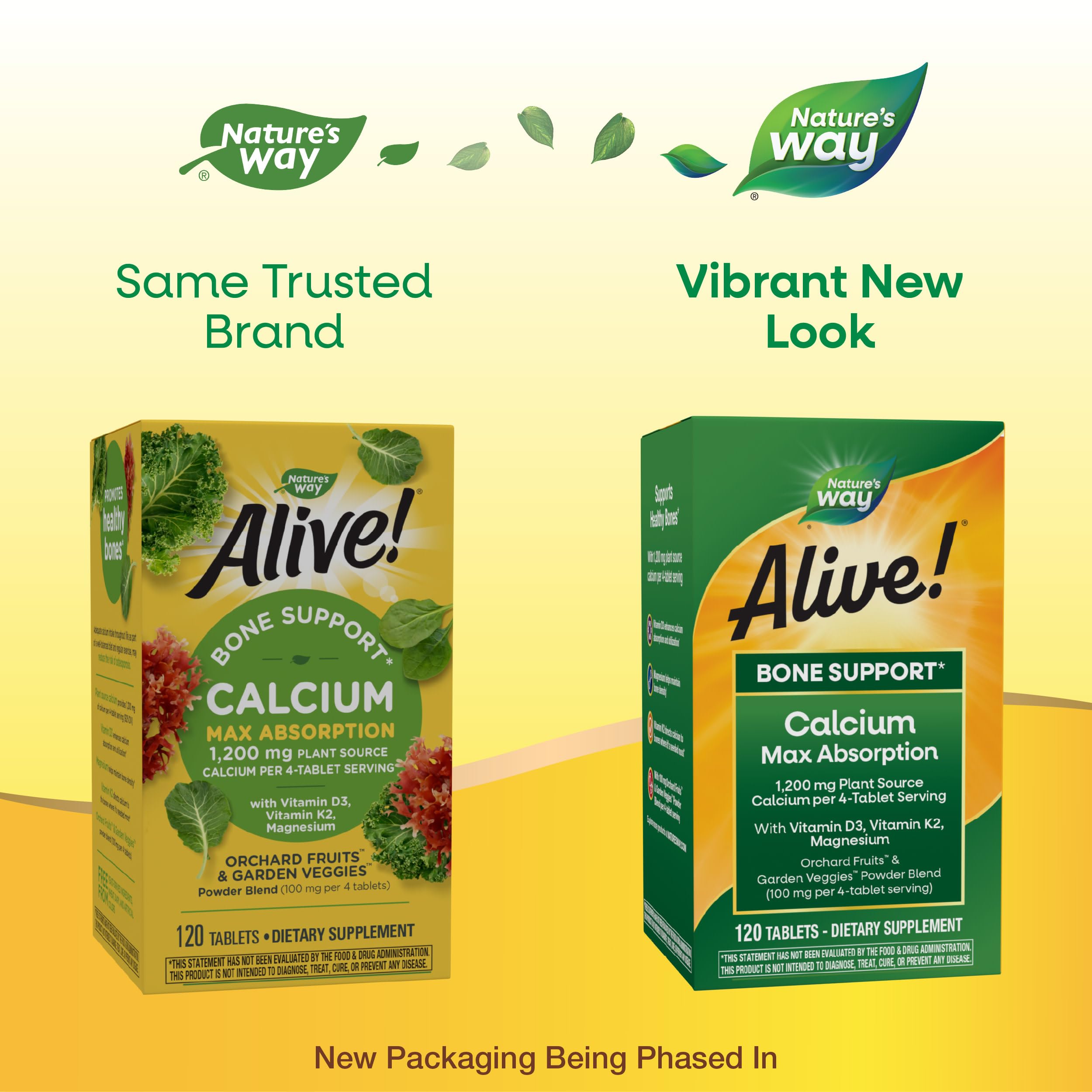 Foto 3 pulgar | Suplemento Nature's Way Calcium 120 Tabletas-Venta Internacional