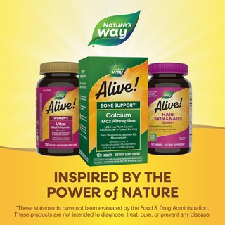 Foto 7 | Suplemento Nature's Way Calcium 120 Tabletas-Venta Internacional
