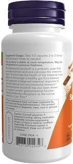 Foto 3 | Suplemento Now Foods Saccharomyces Boulardii, 120 Cápsulas Vegetarianas - Venta Internacional.