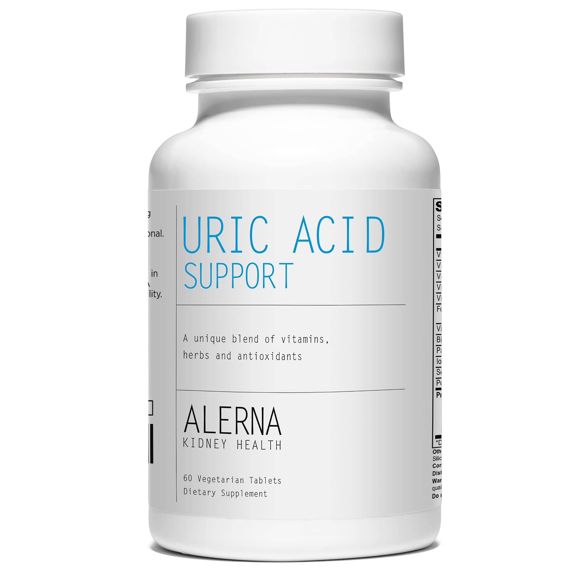 Suplemento Alerna Kidney Health Con Ácido Úrico, 60 Comprimidos - Venta Internacional.