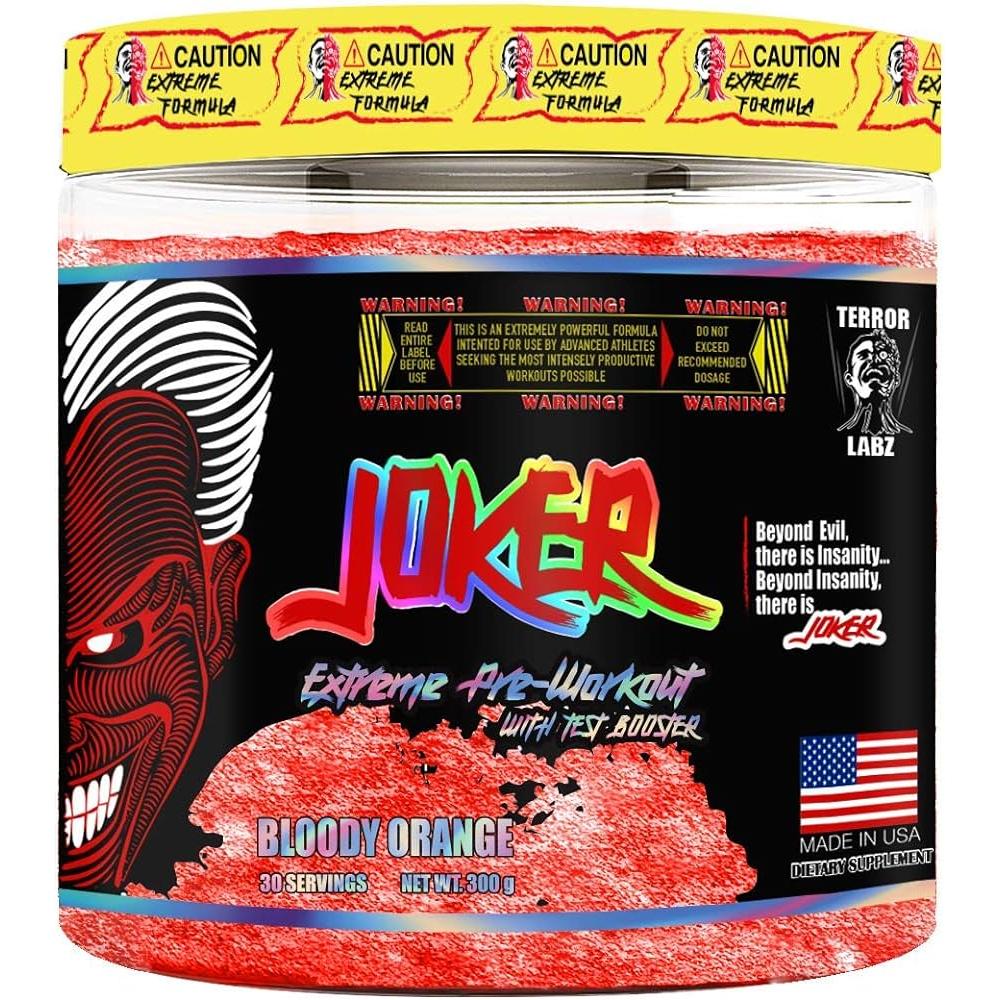 Foto 1 | Pre Entrenamiento Óxido Nítrico Terror Labz Joker
