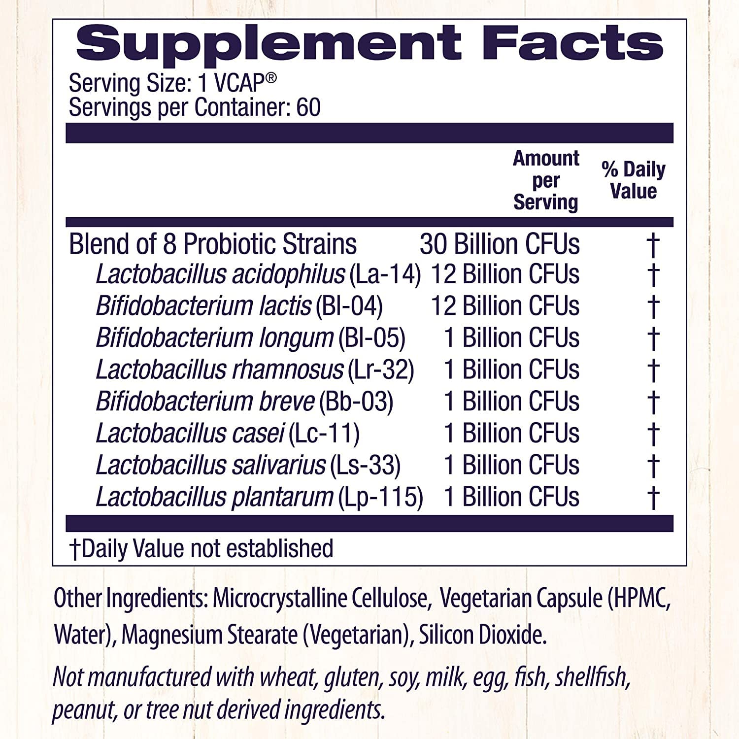 Foto 6 pulgar | Suplemento Probiótico Healthy Origins, 30 Mil Millones De Ufc, 60 Cápsulas - Venta Internacional.