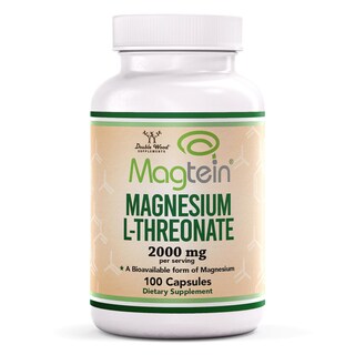 Foto 1 | Suplemento Double Wood L-treonato de Magnesio 2000 Mg 100 Cápsulas - Venta Internacional
