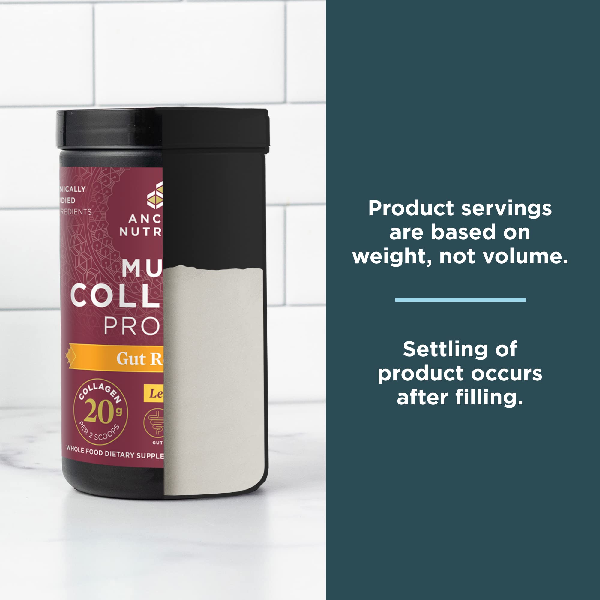 Foto 8 pulgar | Proteína De Colágeno En Polvo Ancient Nutrition Gut Restore 250 Ml - Venta Internacional.