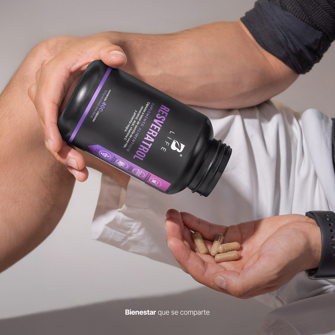 Foto 9 pulgar | Suplemento B Life Omega Resveratrol de 400 Cápsulas