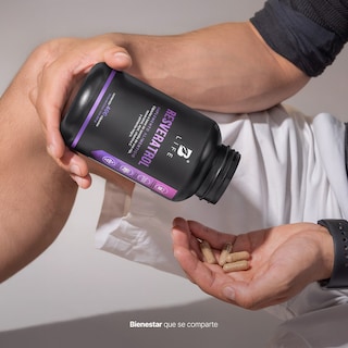 Foto 8 | Suplemento B Life Omega Resveratrol de 400 Cápsulas