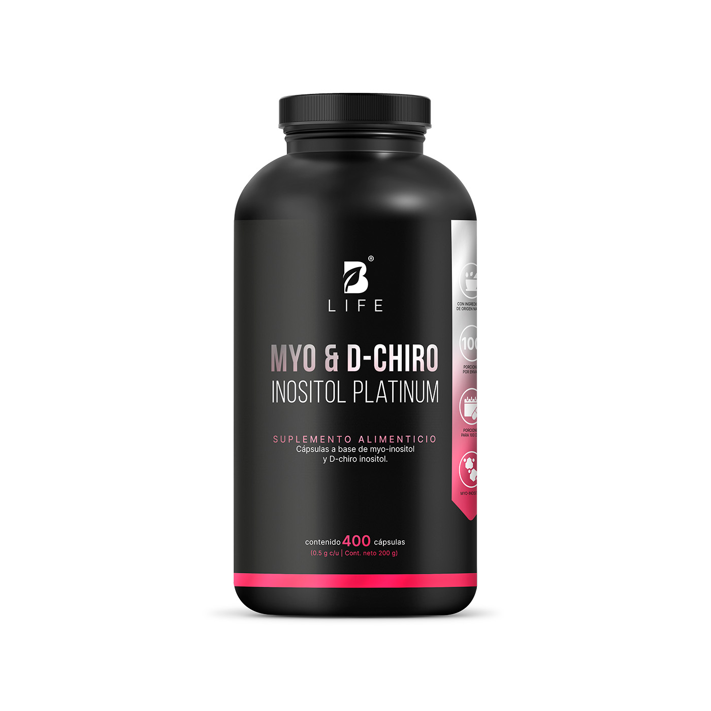 Foto 1 | Suplemento B Life Omega Myo & D-chiro Inositol de 400 Cápsulas