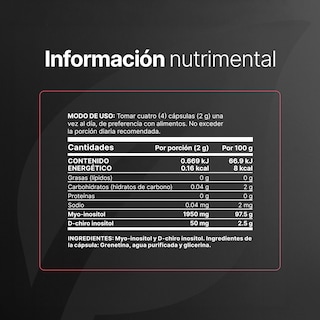 Foto 2 | Suplemento B Life Omega Myo & D-chiro Inositol de 400 Cápsulas