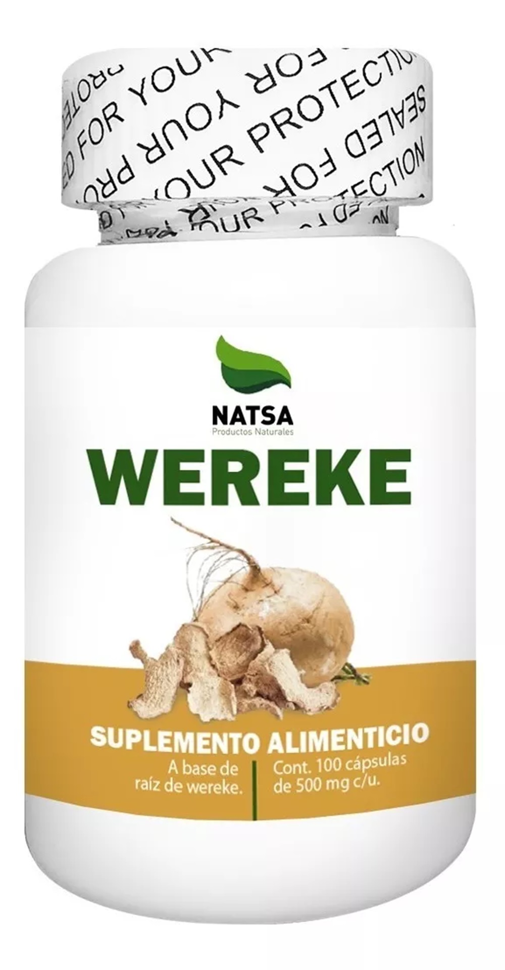 Foto 2 pulgar | Wereke Wereque Natsa 100 Cápsulas