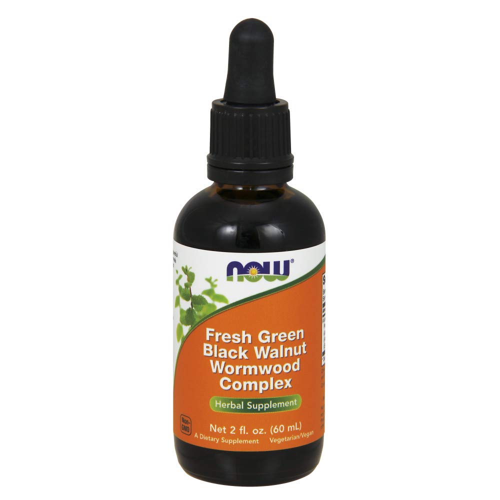 Foto 2 pulgar | Suplemento Herbario Now Foods Fresh Green Black Walnut 60 Ml - Venta Internacional.