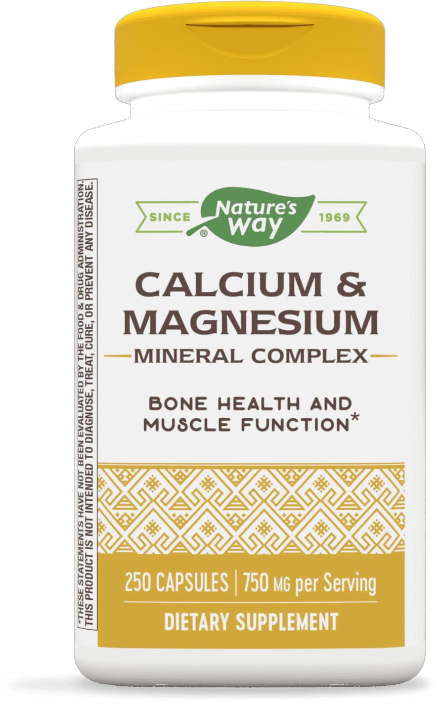 Foto 1 | Suplemento Nature's Way De Calcio Y Magnesio 750 Mg 250 Cápsulas - Venta Internacional.