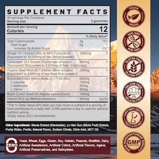 Foto 2 | Suplemento Shilajit Nextdia 10000 Mg Del Himalaya Con Raíz De Remolacha - Venta Internacional