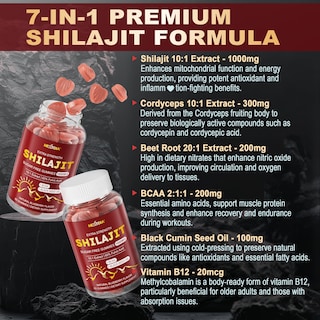 Foto 4 | Suplemento Shilajit Nextdia 10000 Mg Del Himalaya Con Raíz De Remolacha - Venta Internacional