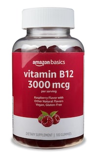 Foto 1 | Suplemento Amazon Basics Con Vitamina B12 En Gomitas De 3000 Mcg, 200 Unidades - Venta Internacional.