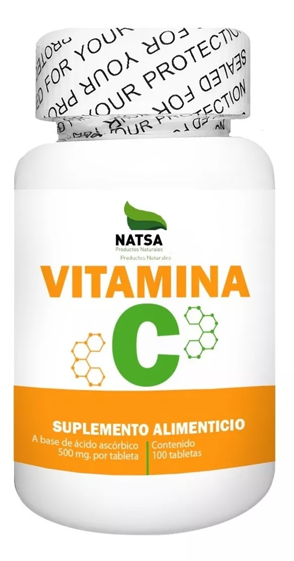 Suplemento Natsa Vitamina C 100 Tabletas