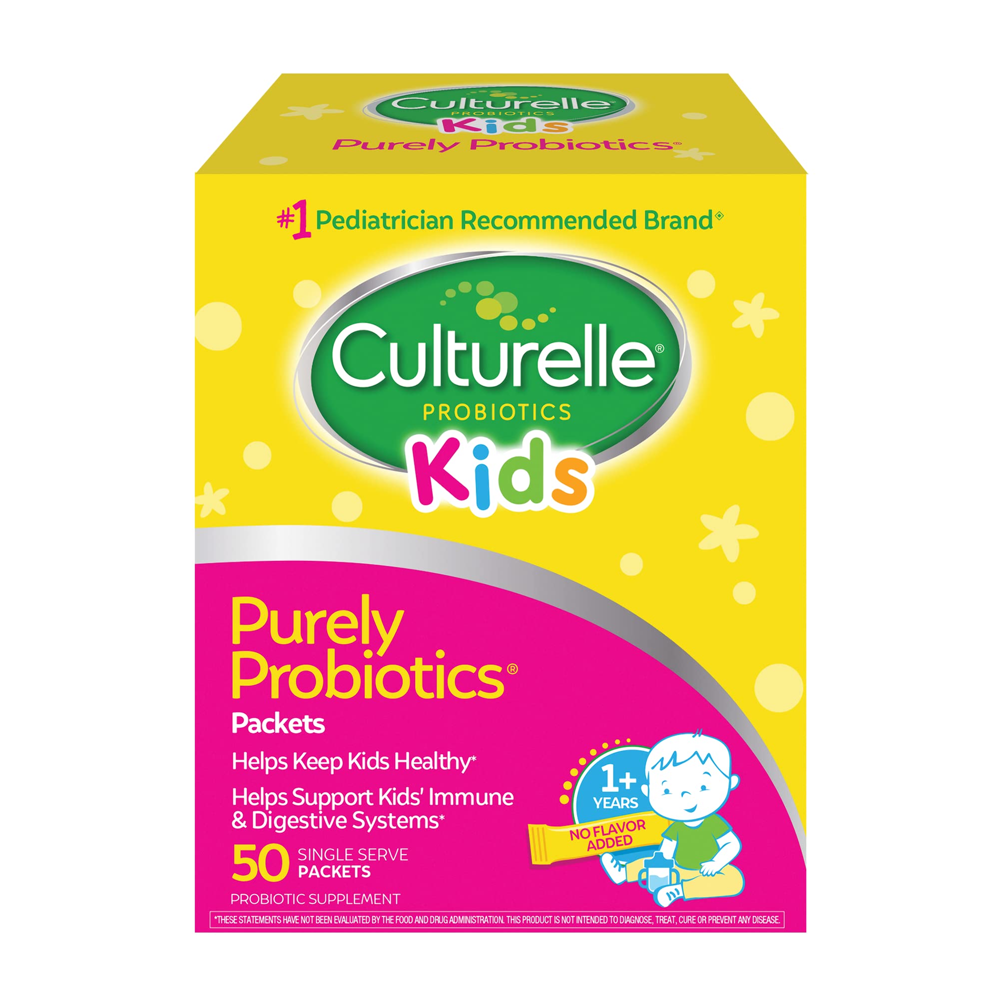 Suplemento Culturelle Kids Purely Probiotics 50 Servicios - Venta Internacional