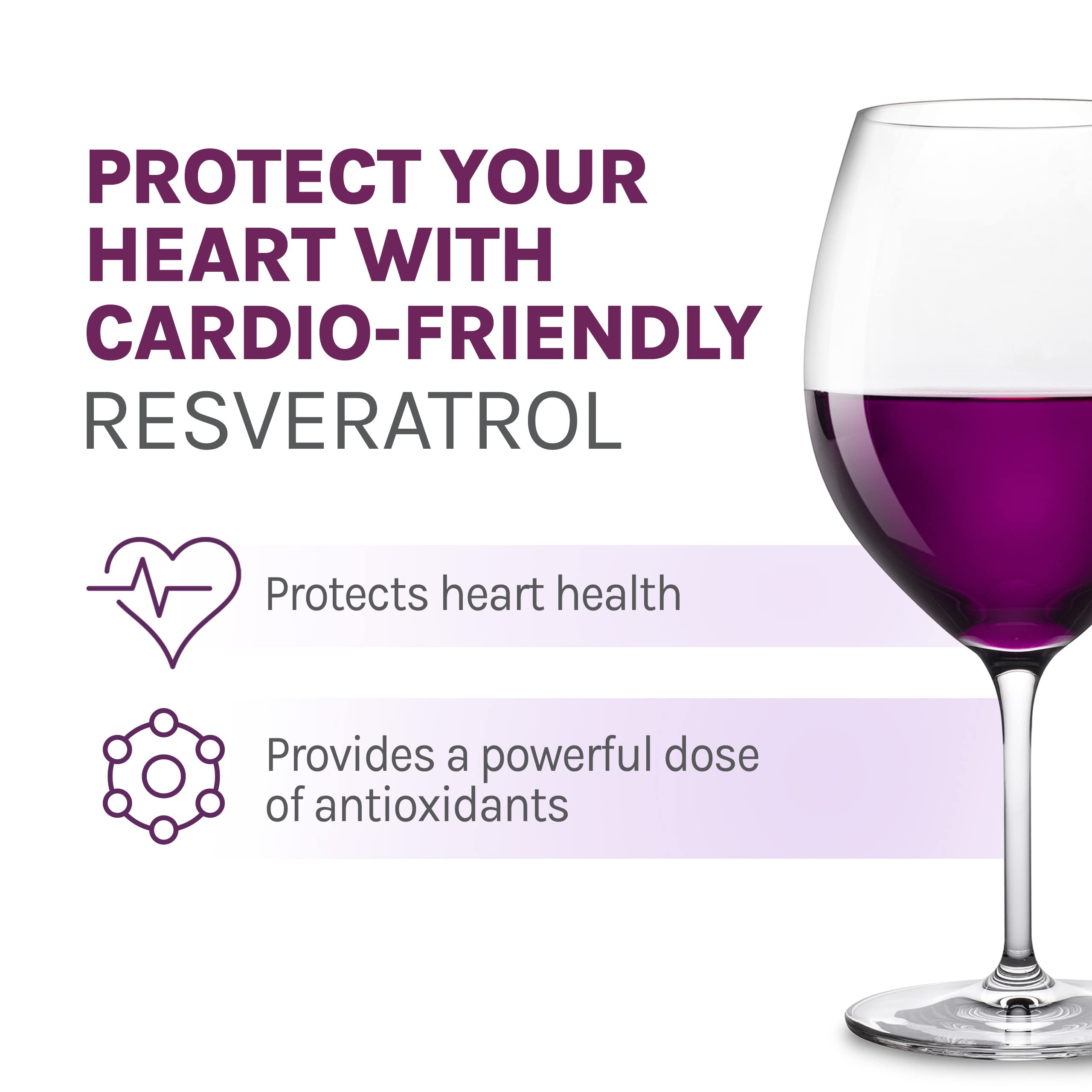 Foto 3 | Suplemento Reserveage Beauty Resveratrol 100 Mg 60 Cápsulas - Venta Internacional.