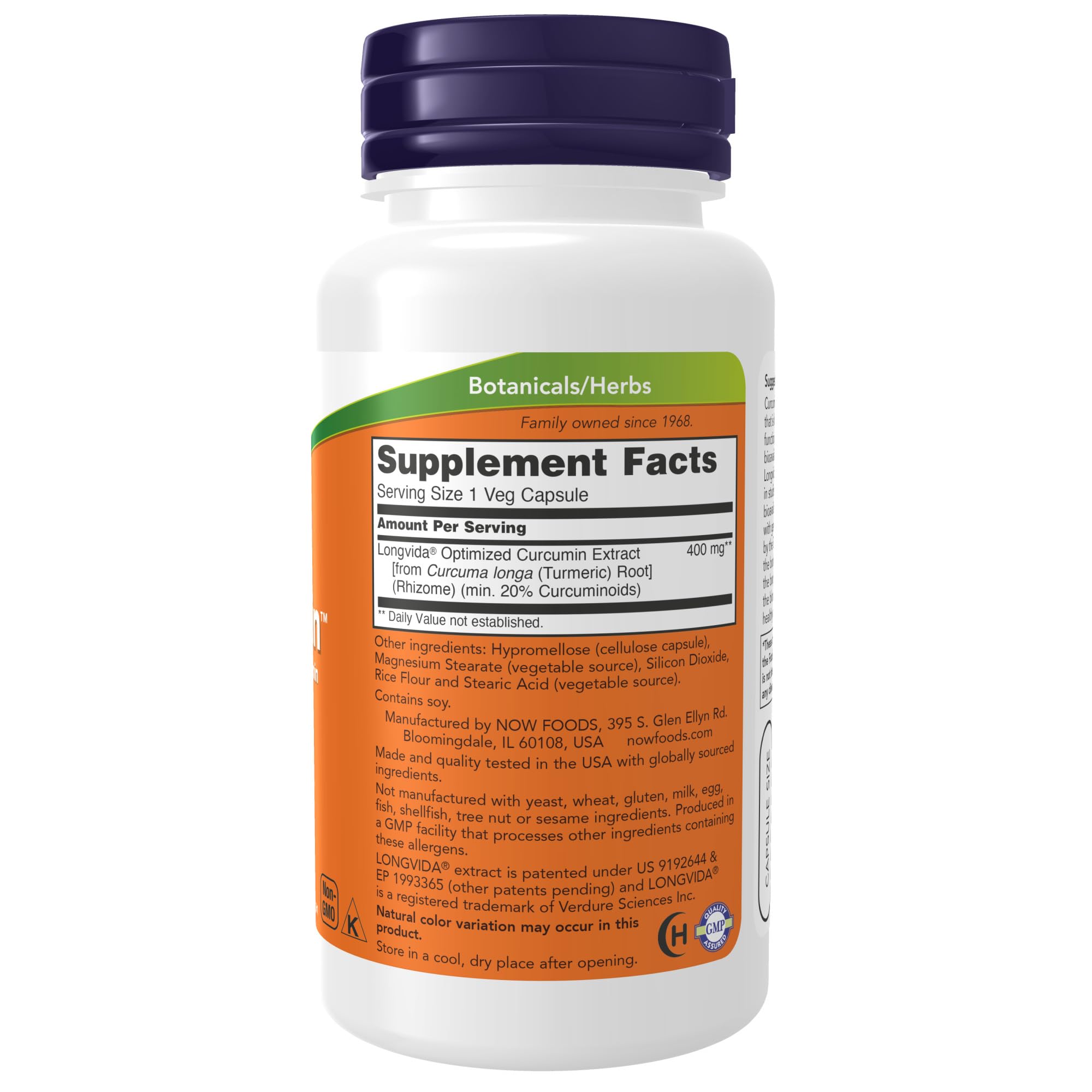 Foto 3 pulgar | Curcubrain Now 400 mg con Curcumina Longvida 50 Cápsulas - Venta Internacional