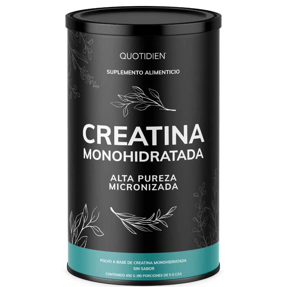 Foto 2 pulgar | Suplemento Alimenticio Quotidien Creatina Monohidratada Micronizada 450g