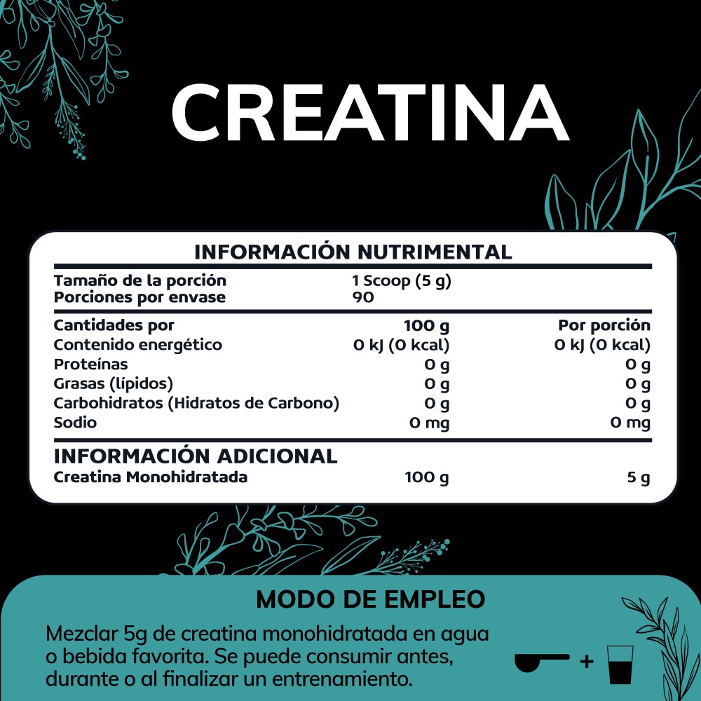Foto 7 pulgar | Suplemento Alimenticio Quotidien Creatina Monohidratada Micronizada 450g