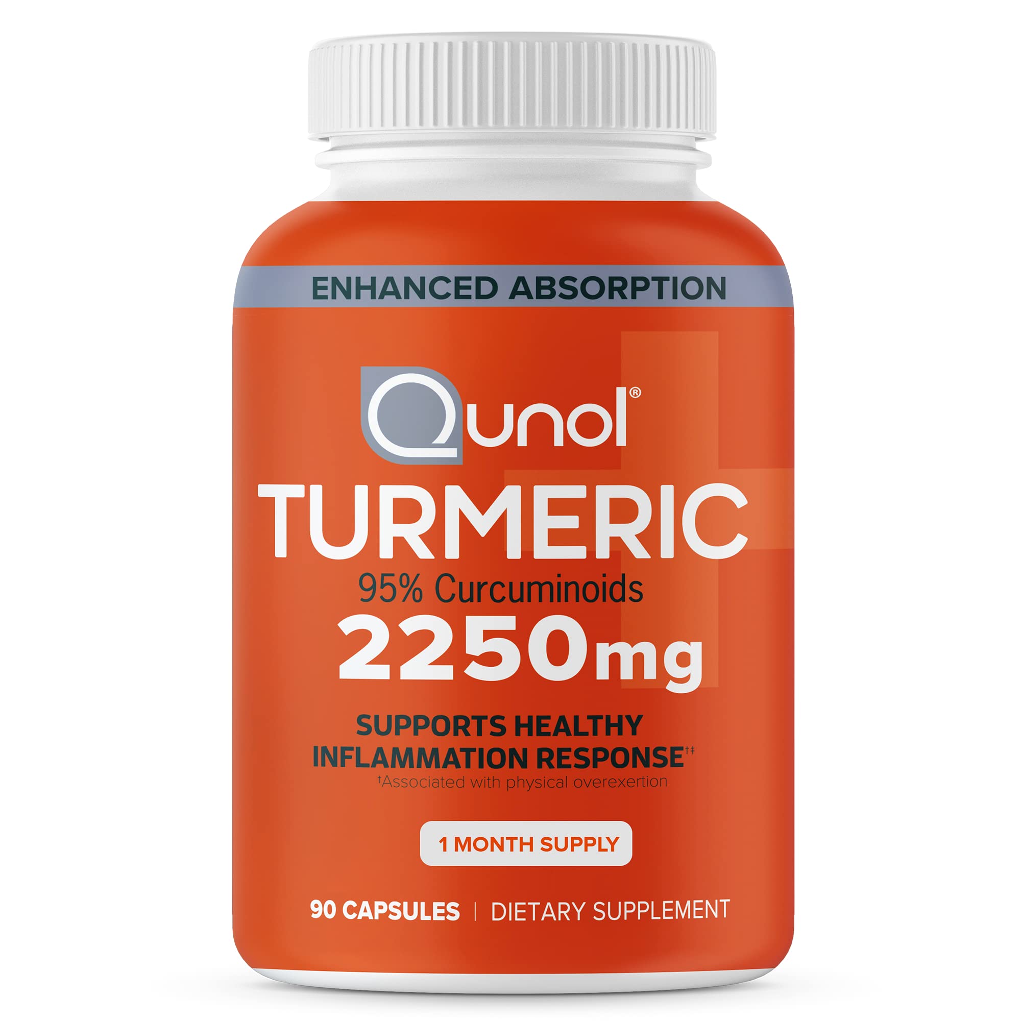 Foto 2 pulgar | Suplemento De Curcumina De Cúrcuma Qunol 2250 Mg Con Pimienta Negra - Venta Internacional.
