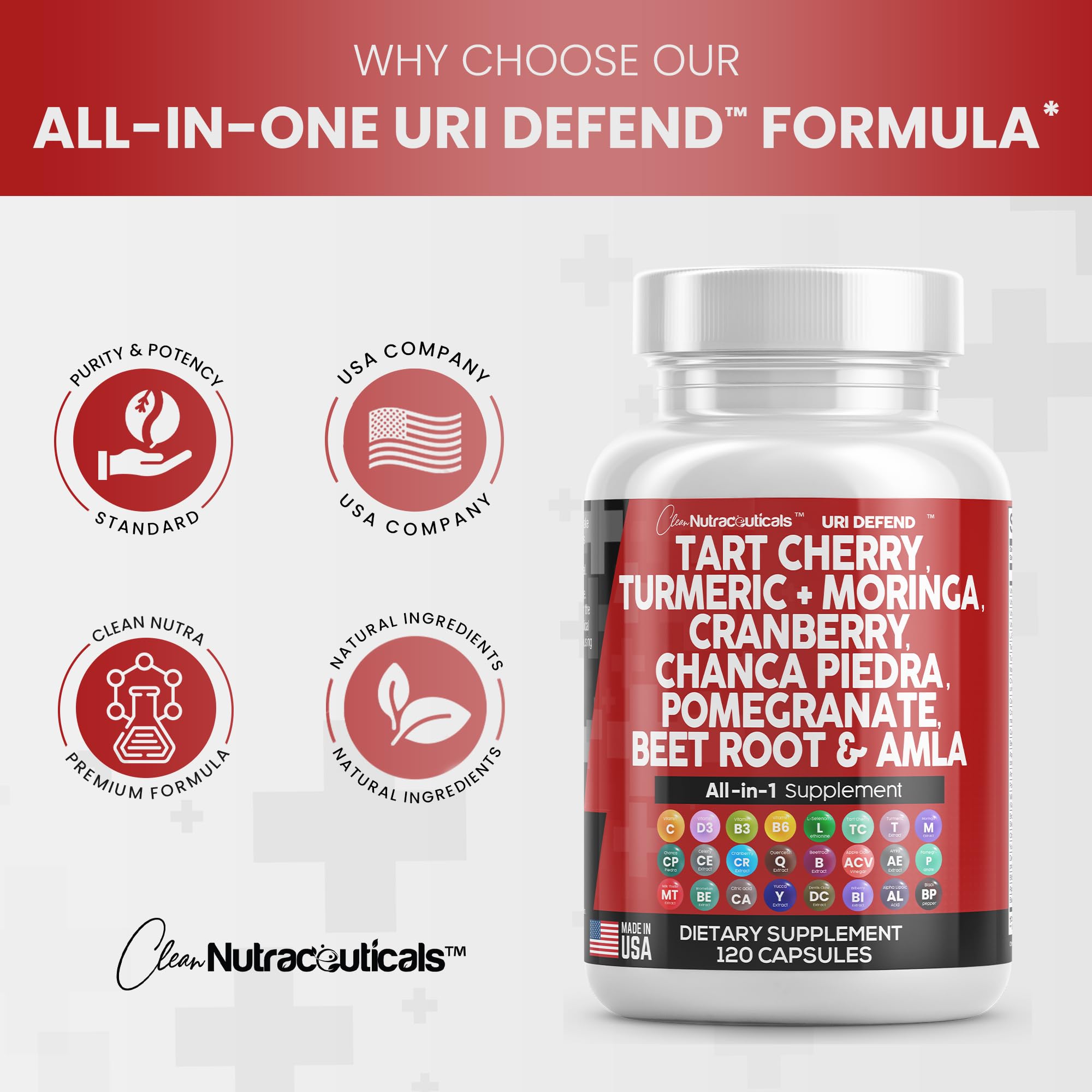 Foto 8 pulgar | Suplemento: Clean Nutraceuticals, Extracto De Cereza Ácida, 2000 Mg - Venta Internacional.
