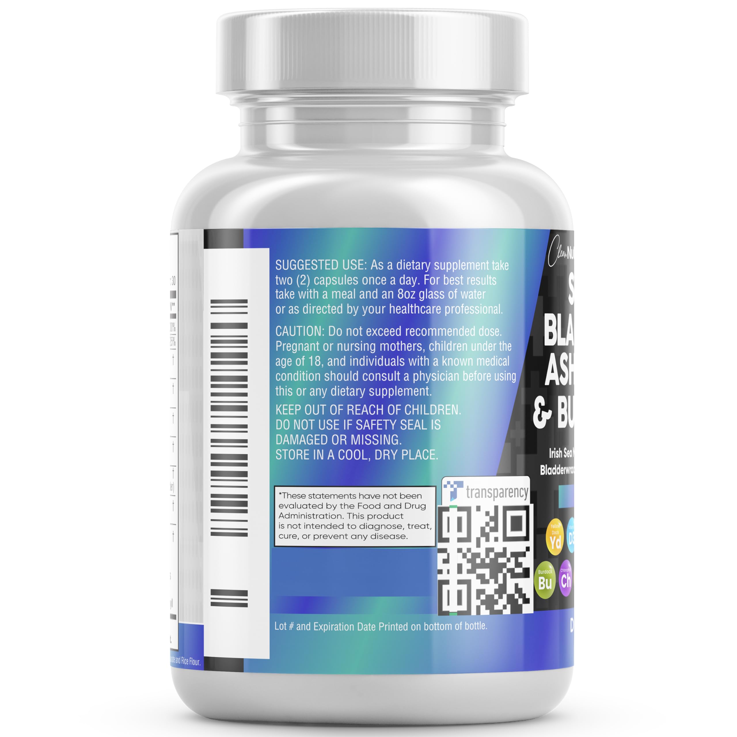 Foto 8 pulgar | Aceite De Semillas Negras De Musgo Marino Supplement Clean Nutraceuticals - Venta Internacional.