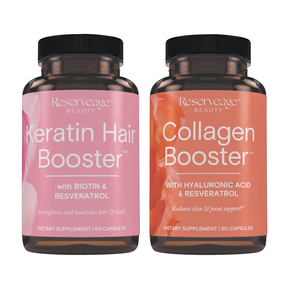 Foto 2 pulgar | Suplemento Reserveage Ultra Collagen Booster & Keratin Hair - Venta Internacional.