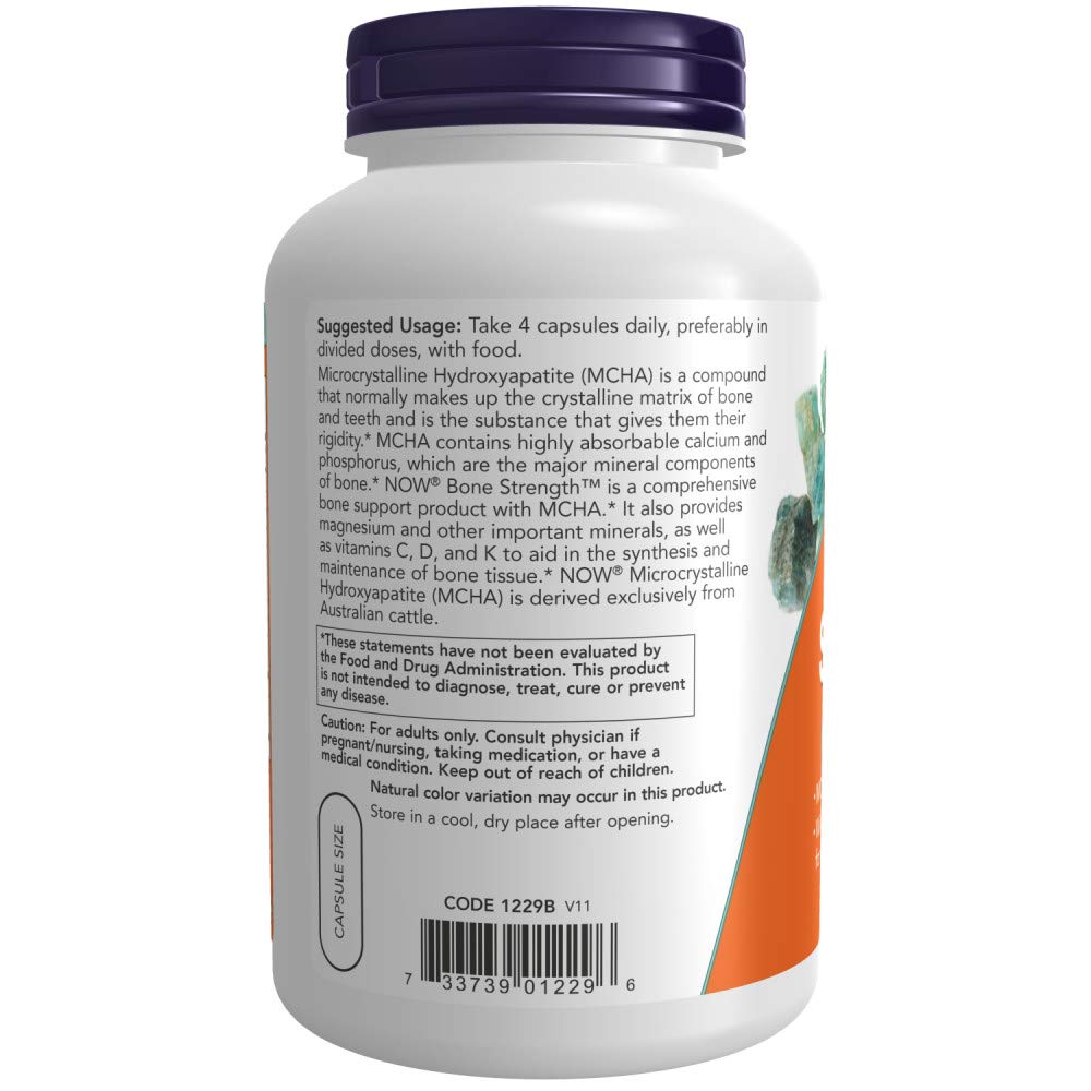 Foto 4 pulgar | Suplementos Now Foods Bone Strength Con Mcha 240 Cápsulas - Venta Internacional.
