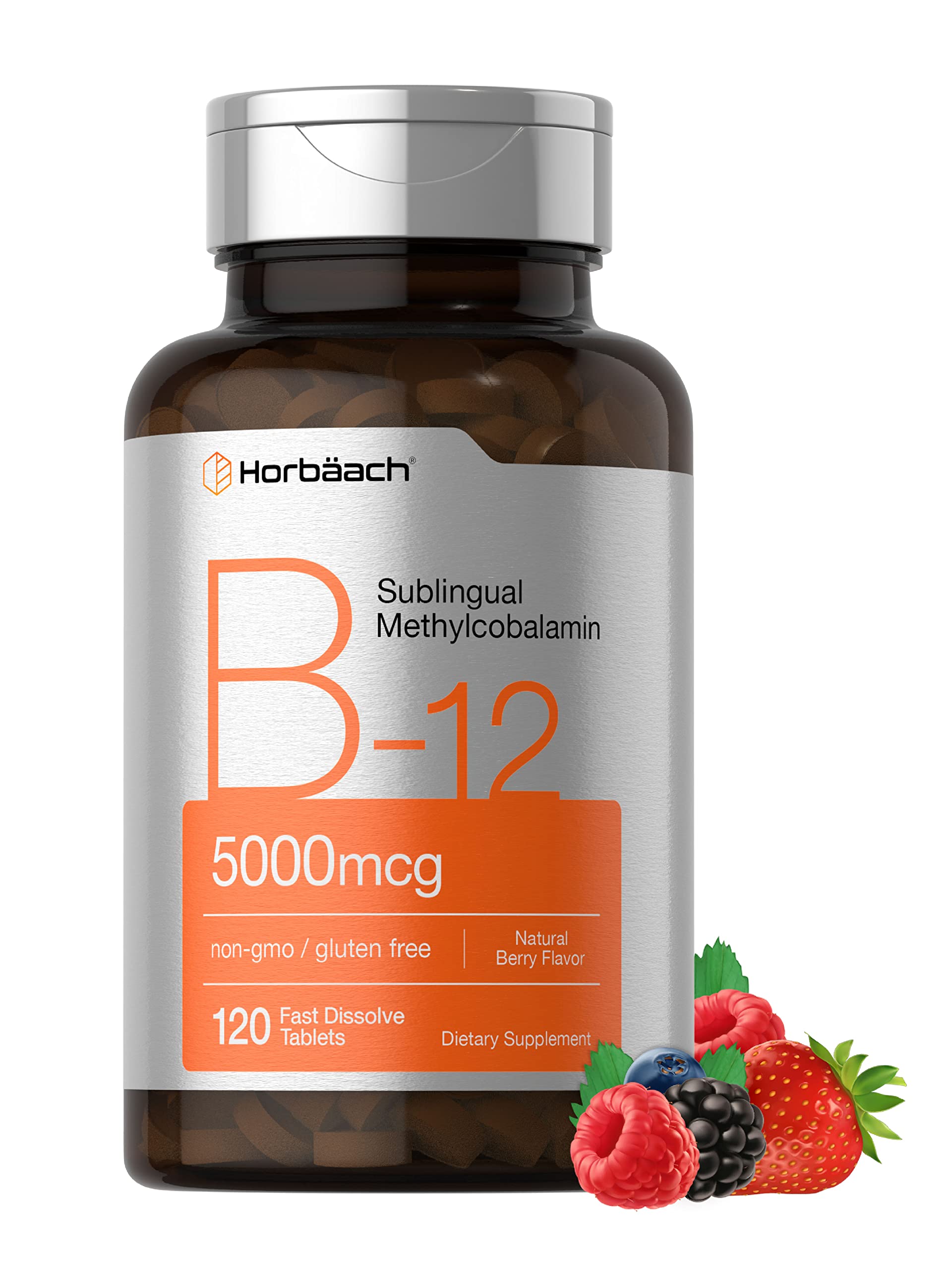 Foto 2 pulgar | Suplemento Horbäach B12 De Metilcobalamina Sublingual 5000 Mcg - Venta Internacional.