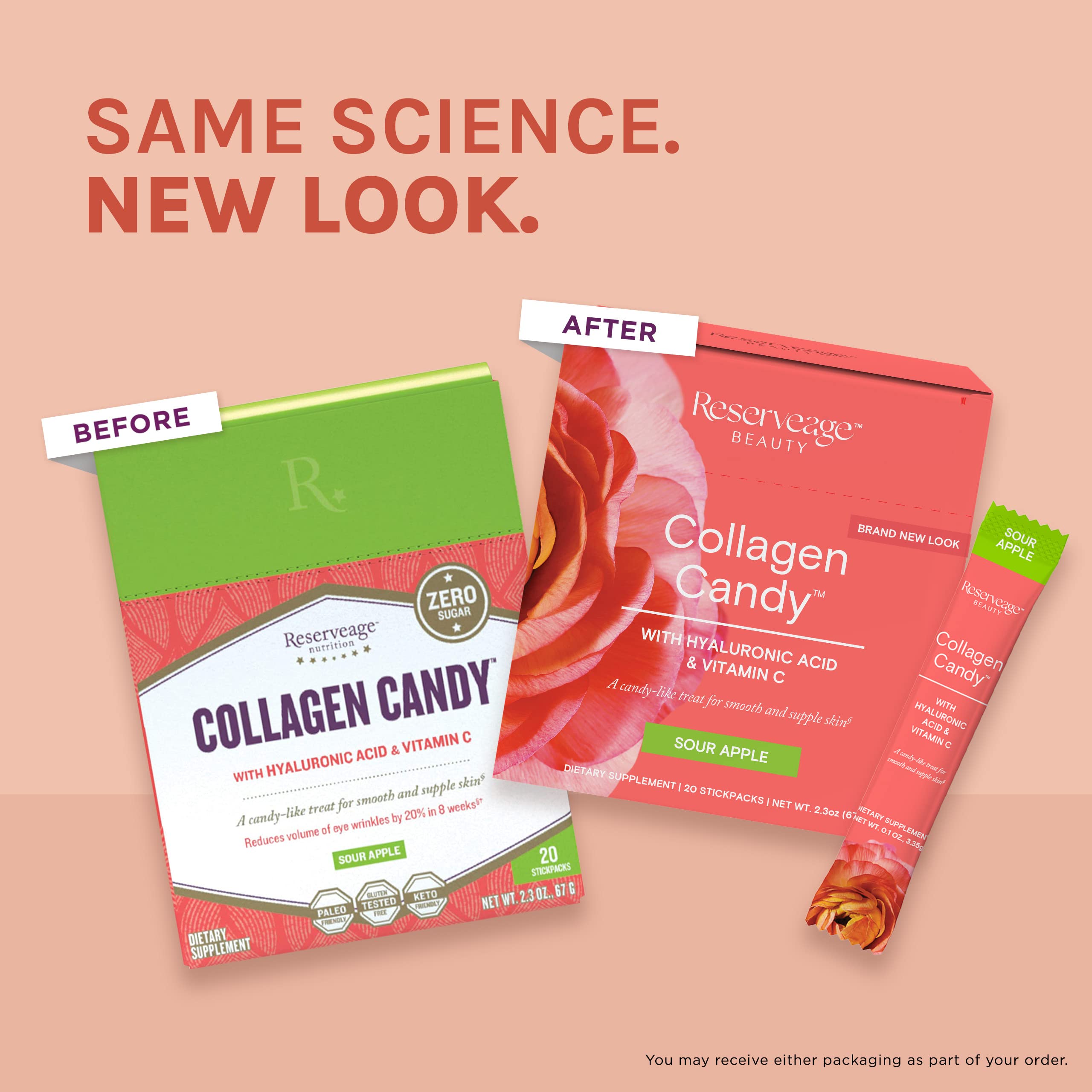 Foto 7 pulgar | Suplemento De Colágeno Reserveage Beauty Collagen Candy 65 Ml - Venta Internacional.