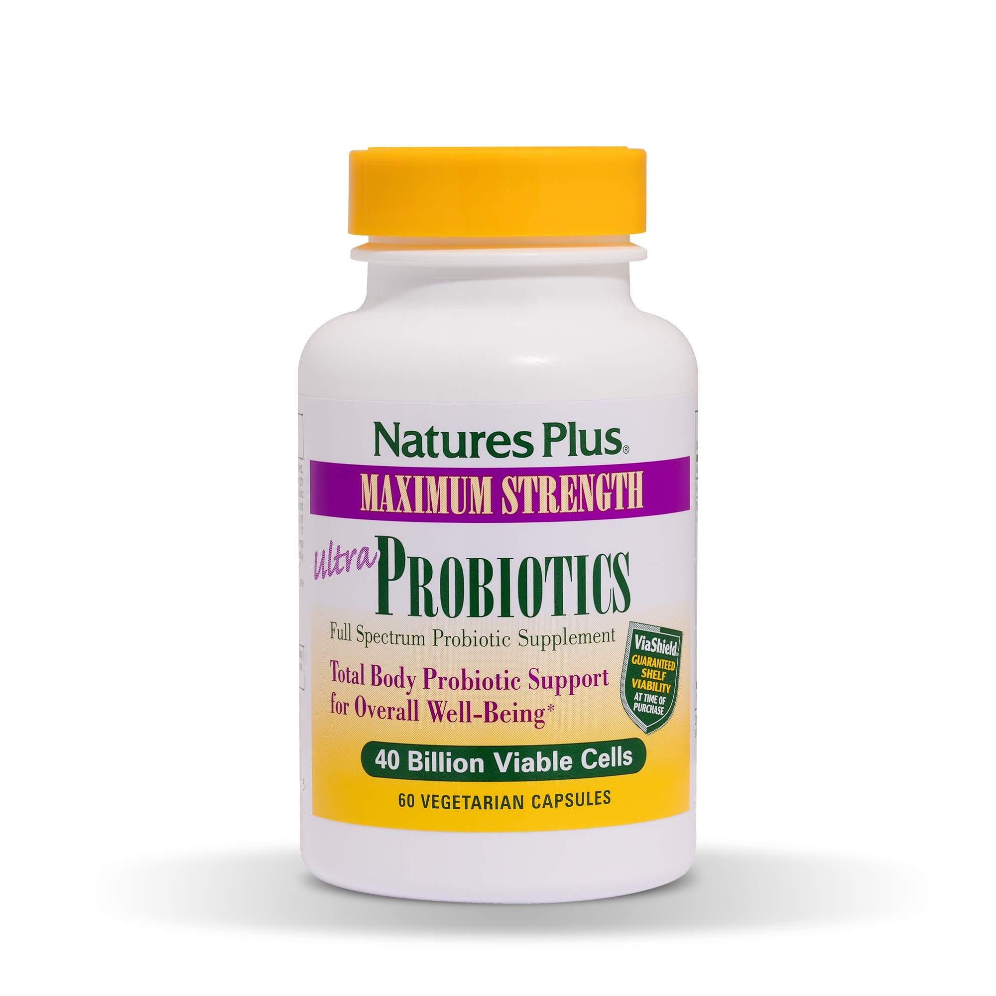 Foto 2 pulgar | Suplemento Natures Plus Ultra Probiotics 60 Cápsulas - Venta Internacional.