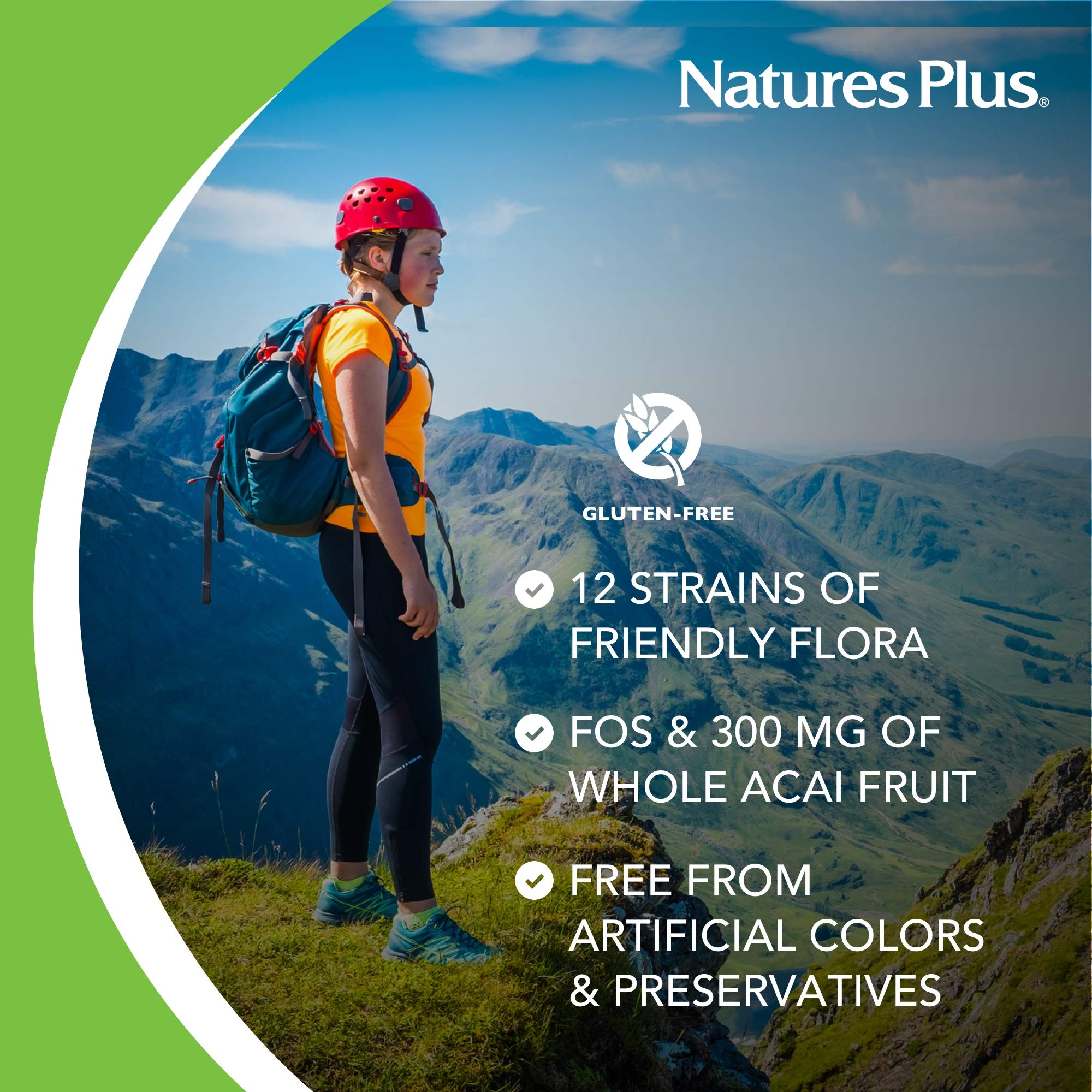 Foto 4 pulgar | Suplemento Natures Plus Ultra Probiotics 60 Cápsulas - Venta Internacional.