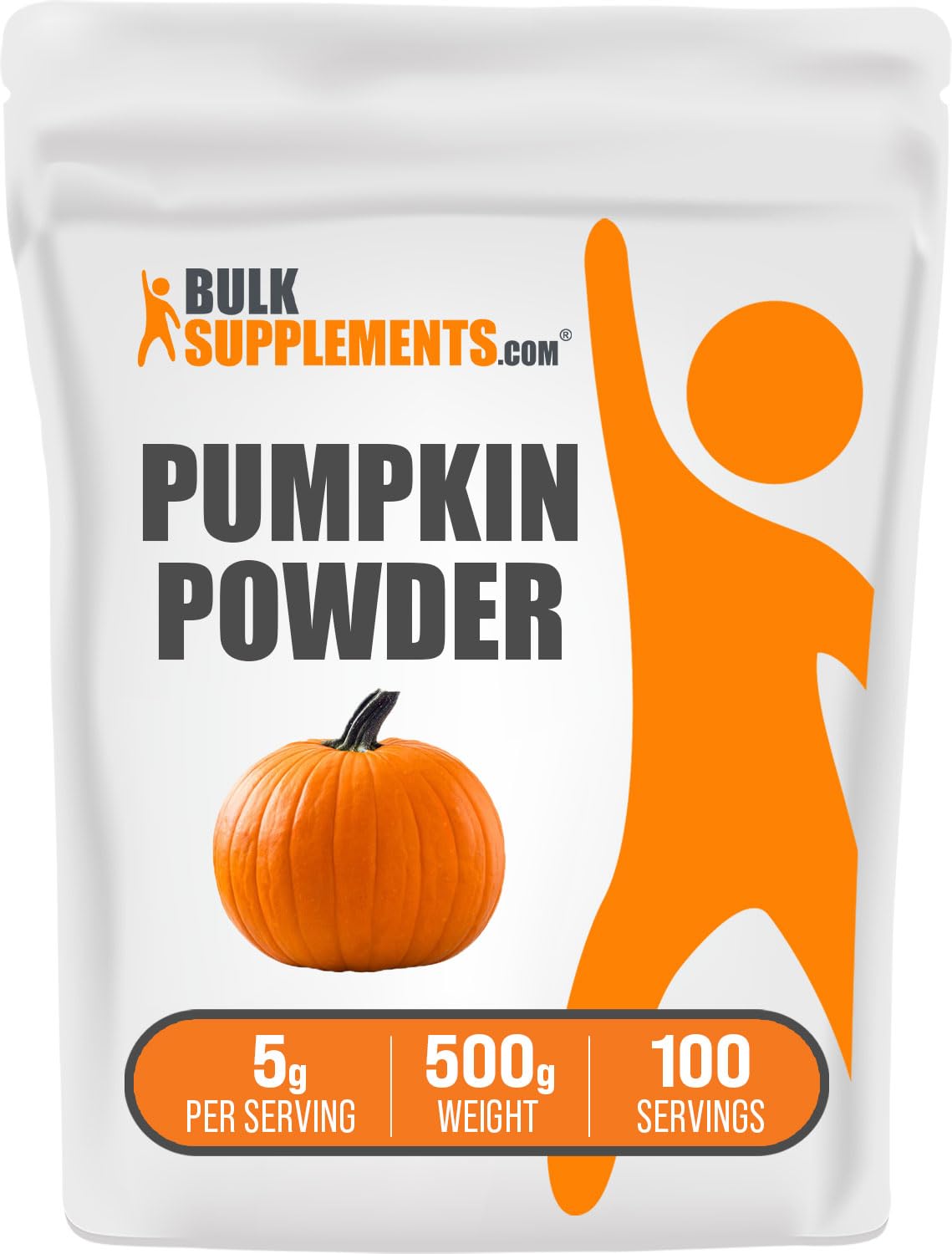Foto 2 pulgar | Suplemento Bulksupplements.com Calabaza En Polvo 500 G - Venta Internacional.