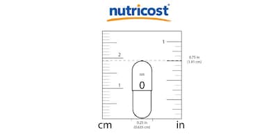 Foto 5 | Suplemento Nutricost De Teobromina 400 Mg 90 Cápsulas Vegetarianas - Venta Internacional.
