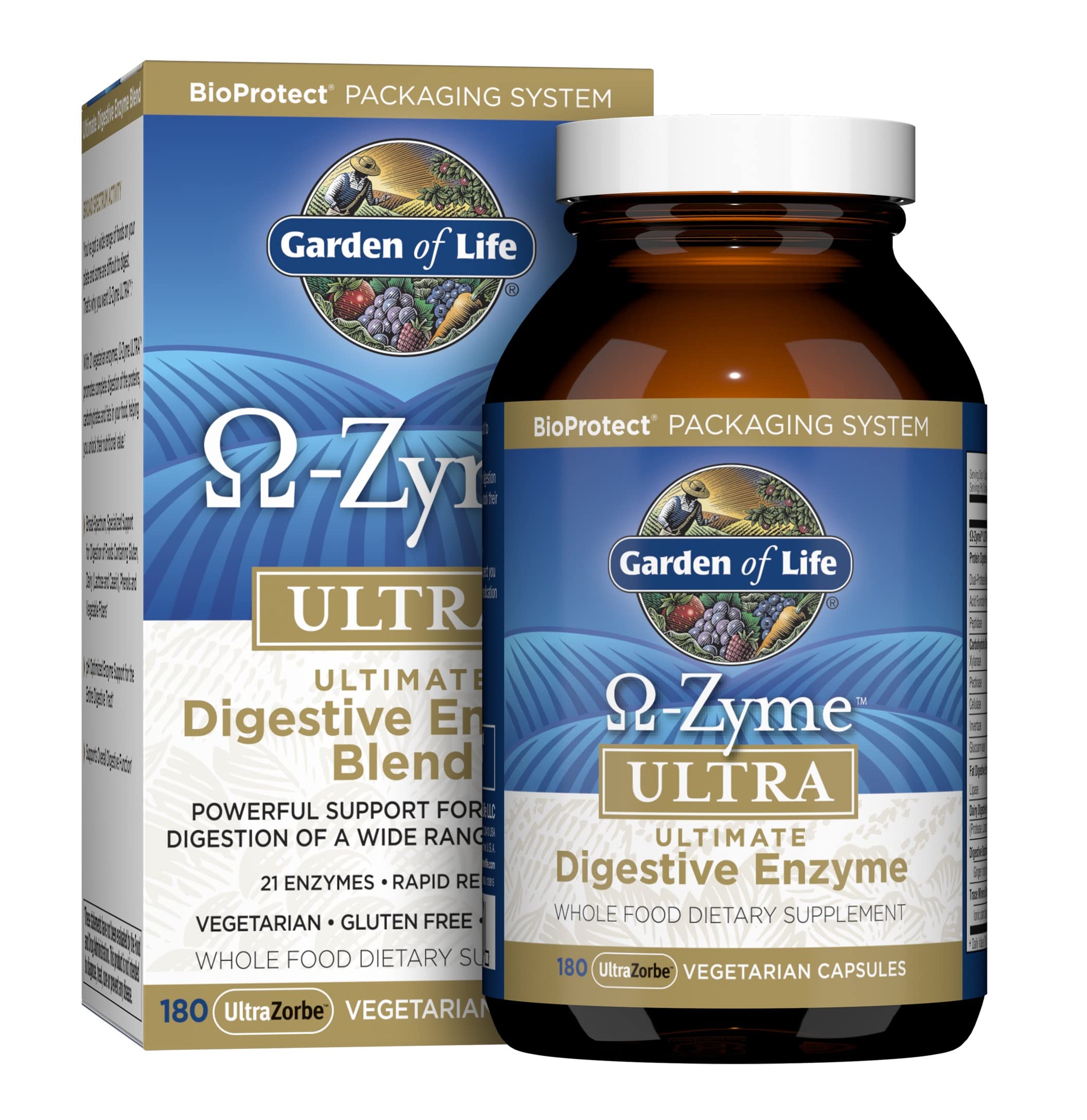 Foto 1 | Suplemento Garden Of Life Omega Zyme Ultra 180 Cápsulas - Venta Internacional.