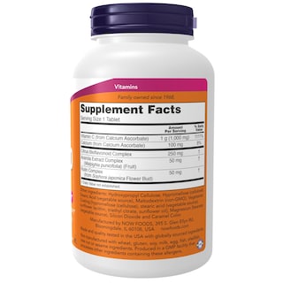 Foto 2 | Complemento De Vitamina C-1000 De Supplements Now, 180 Comprimidos - Venta Internacional.