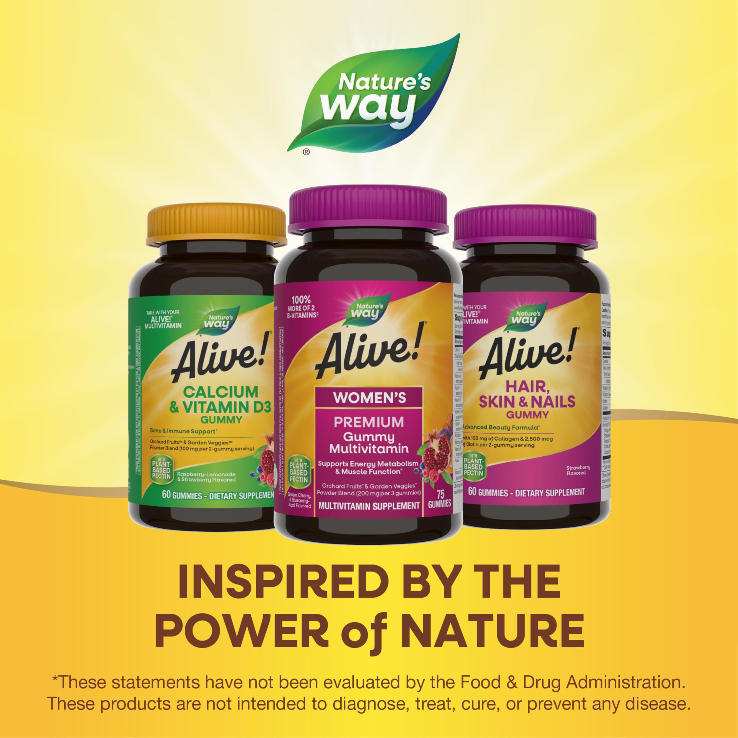 Foto 8 pulgar | ¡multivitamínico Nature's Way Alive! Gummy 75 Premium Para Mujer - Venta Internacional.