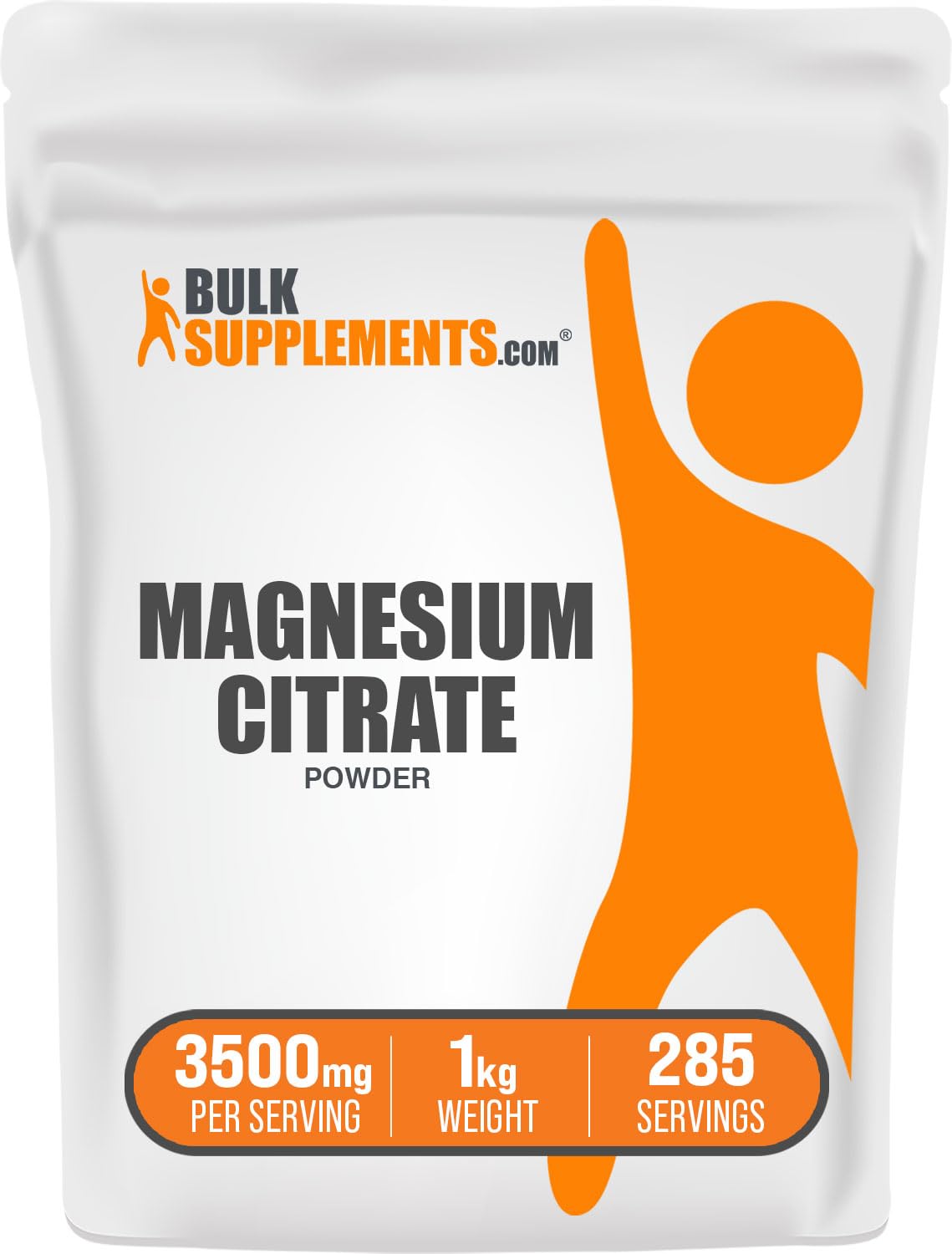 Foto 2 pulgar | Suplemento De Magnesio Bulksupplements.com Citrato De Magnesio 1 Kg - Venta Internacional.