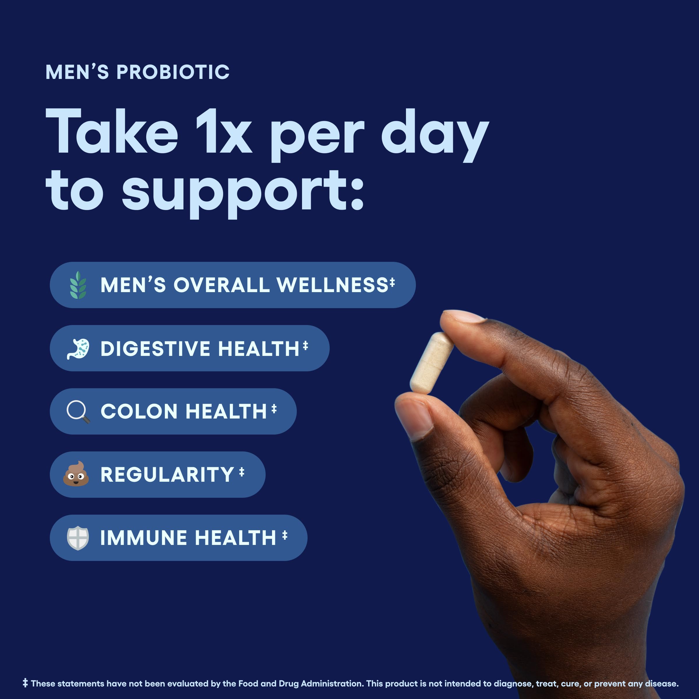 Foto 4 pulgar | Probiotic Physician's Choice para Hombres 70B de CFU con Selenio 30 Cápsulas - Venta Internacional