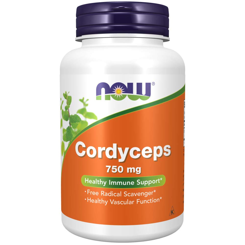 Foto 2 pulgar | Suplementos Now Foods Cordyceps Sinensis 750 Mg 90 Cápsulas - Venta Internacional