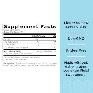 Foto 2 | Gomitas Probiotics Ancient Nutrition Sabor Bayas para Niños 30 Gomitas - Venta Internacional